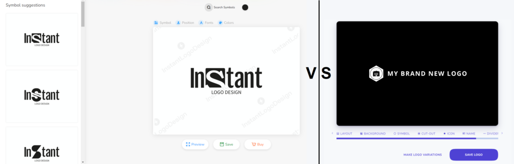 Instant Logo Design Vs My Brand New Logo Creation and Design Process