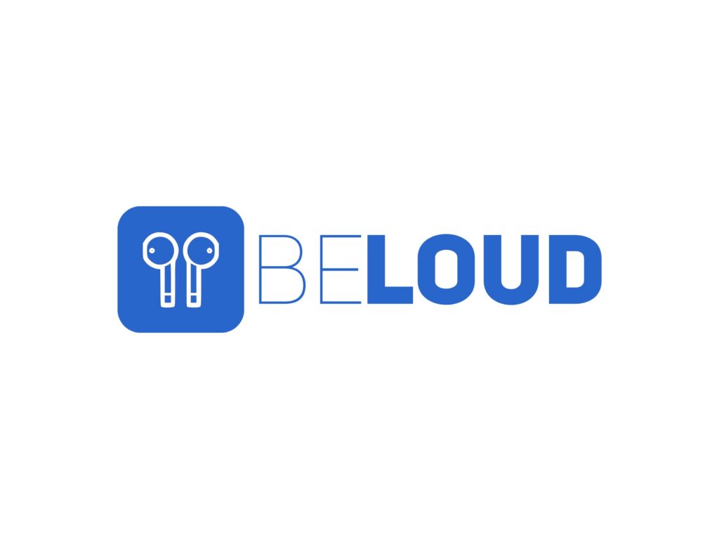 Be Loud Main Logo - Technology Logo Design