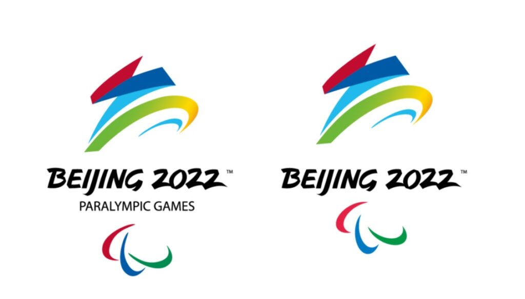 beijing olympics 2022 logo in different ones