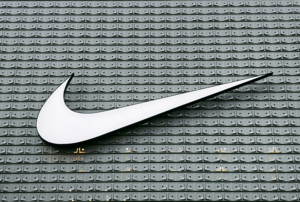nike swoosh in a roof