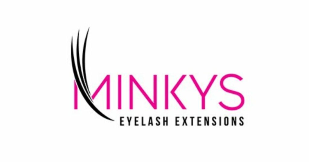 minkys eyelash extension logo design