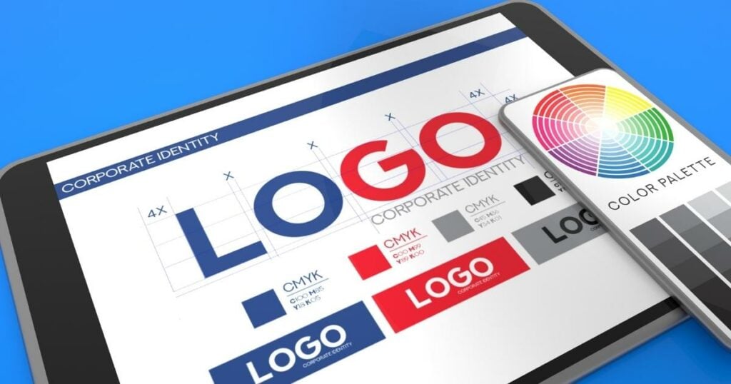 creating logo in a tablet