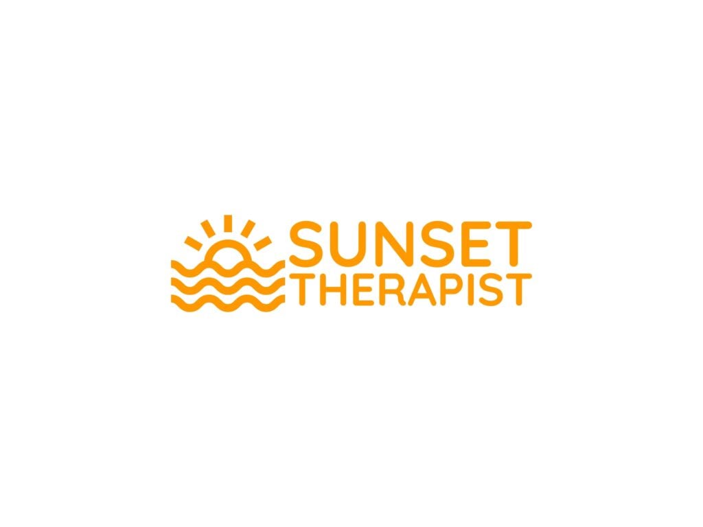 Sunset Therapist Logo