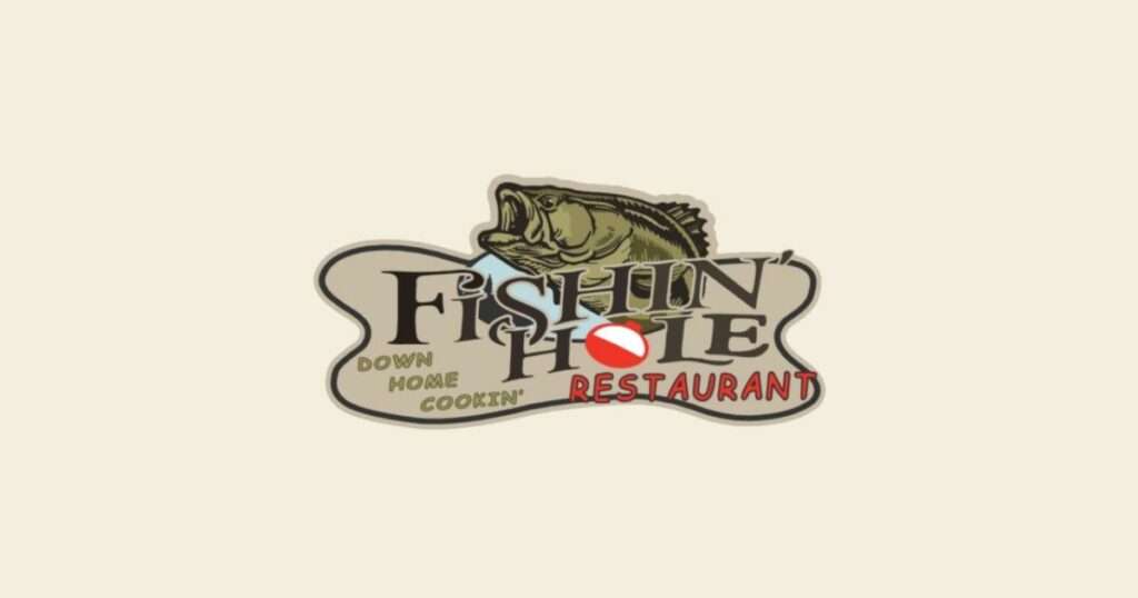 fishin' hole logo design