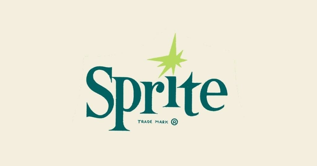 sprite logo from 1961 to 1964
