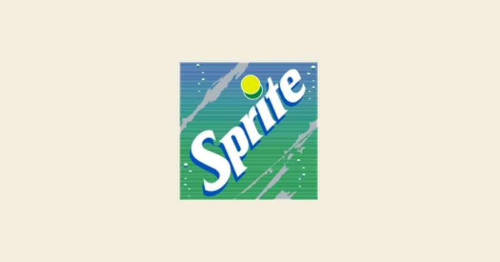 sprite logo from 2002 to 2005
