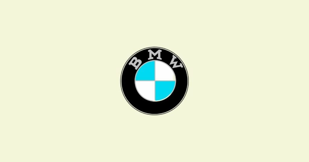 The 1997 BMW Logo Design, and the rebranded logo design after the 1963 version