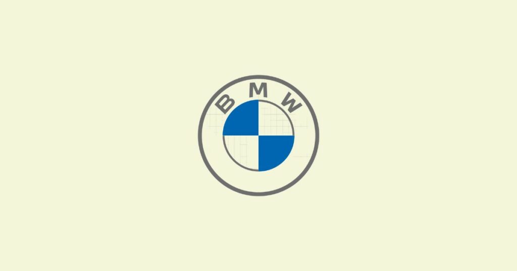 The 2020 BMW Logo Design, and the rebranded logo design after the 1997 version