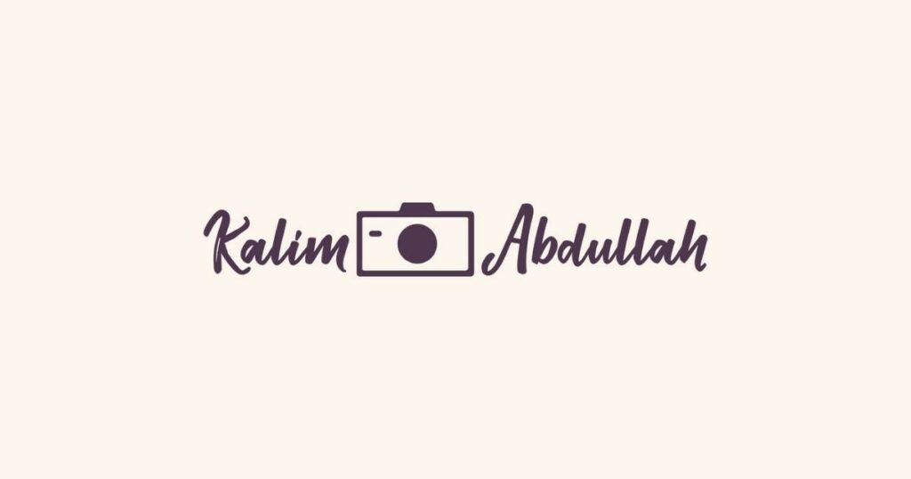 Kalim Abdullah logo design