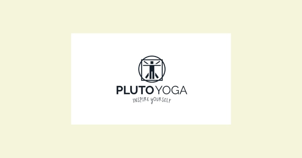 Pluto yoga logo