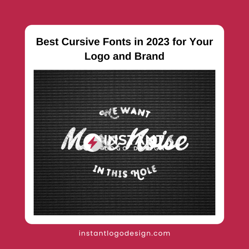 cursive fonts best for logo design in 2023