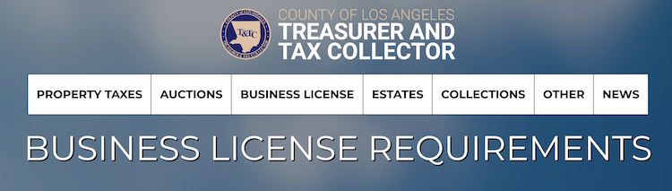 los angelas business permits required to run a new business