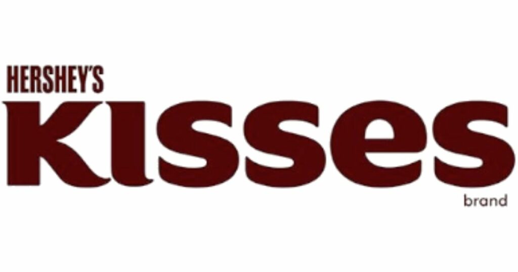 Hershey kisses logo design