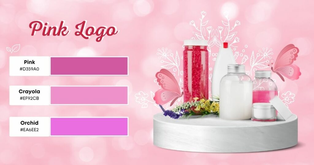 Pink Logo Sample Color palette