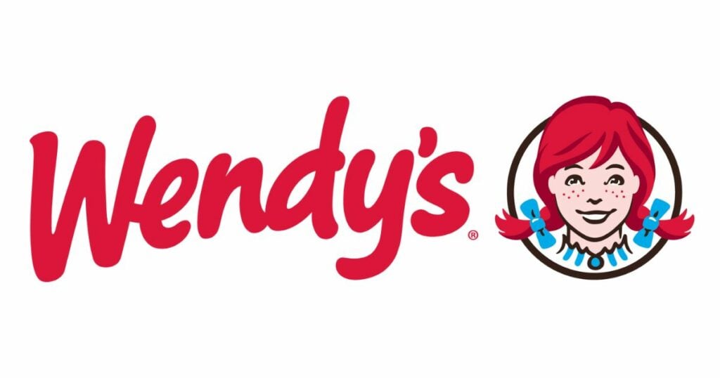 Wendys logo design