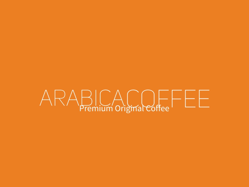 Arabica Coffee - Premium Original Coffee