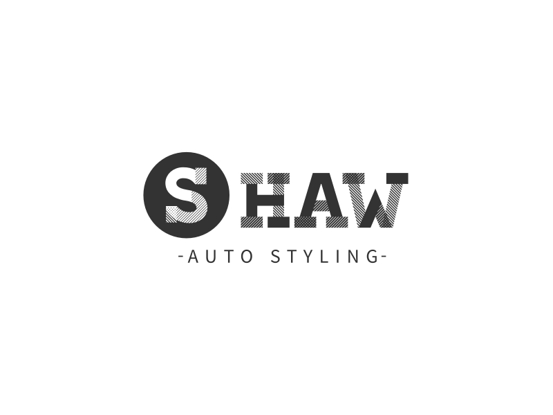 SHAW logo design