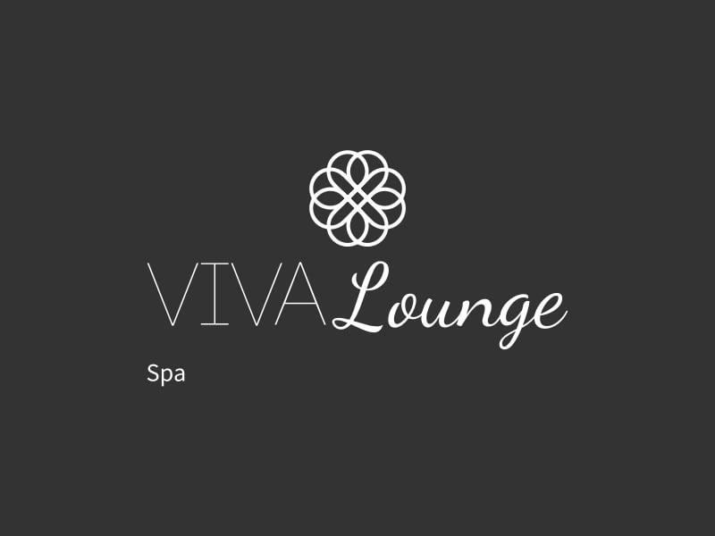 Viva Lounge logo design