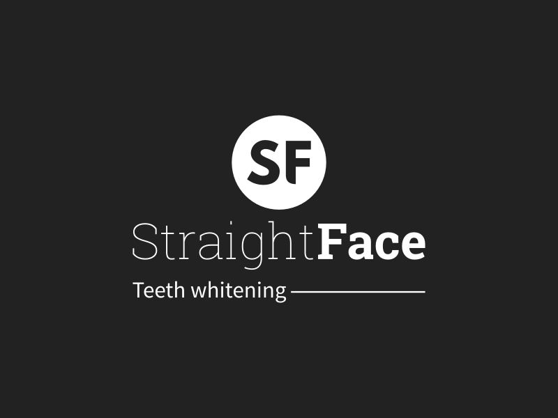 Straight Face logo design