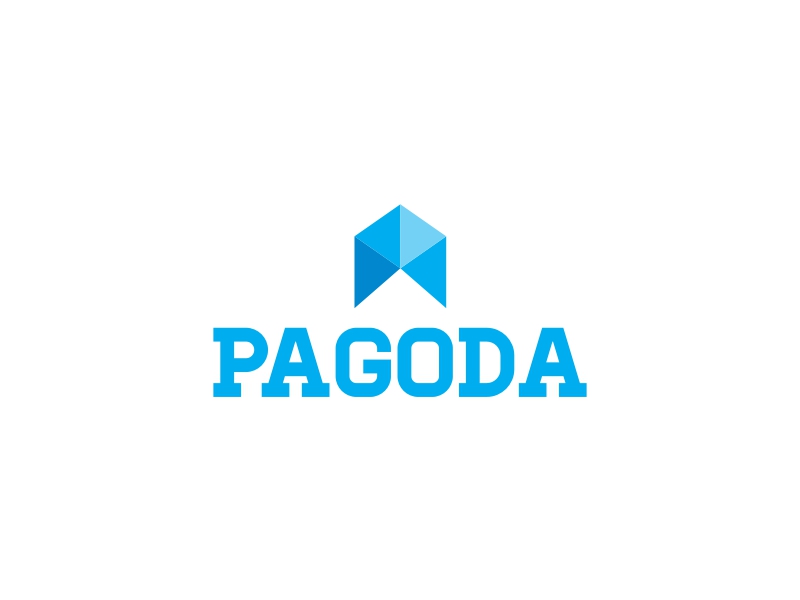 pagoda logo design