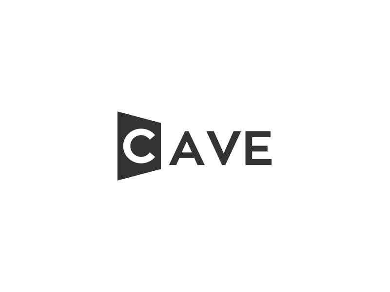 CAVE logo design