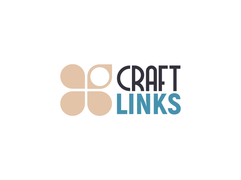 craft links logo design
