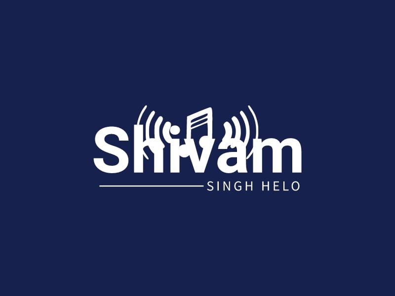 Shivam logo design