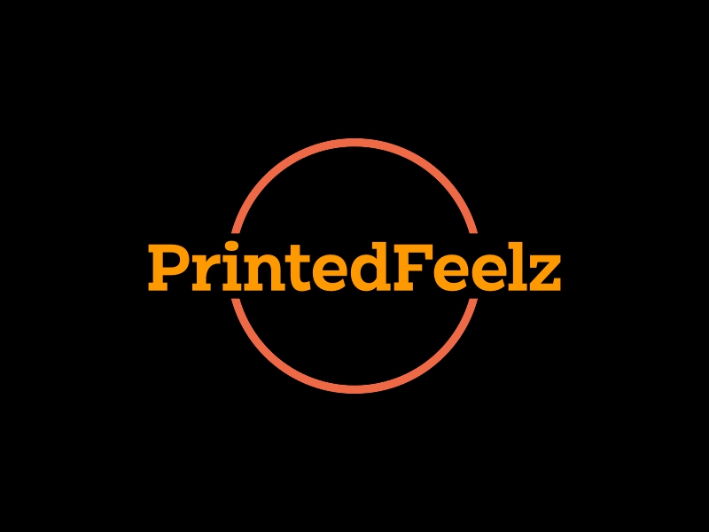 PrintedFeelz logo design