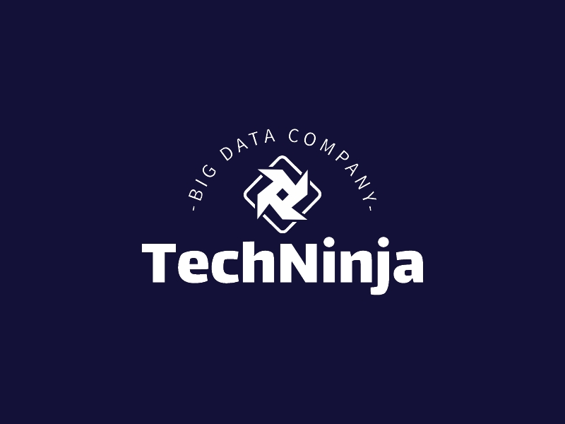 TechNinja logo design