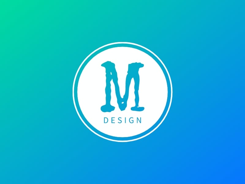 M logo design created with instant logo maker - InstantLogoDesign.com