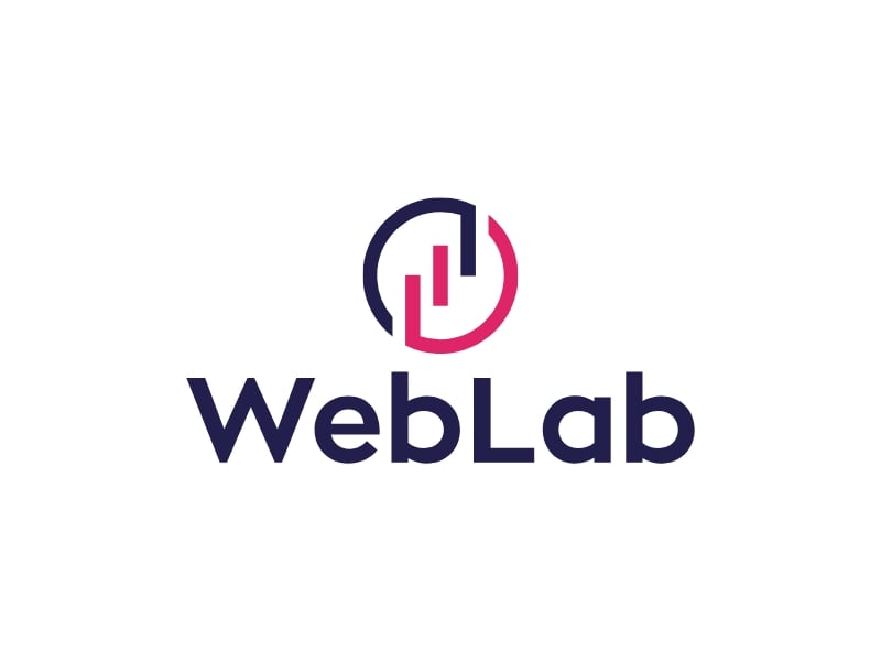WebLab logo design