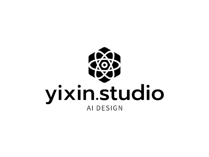 yixin.studio logo design