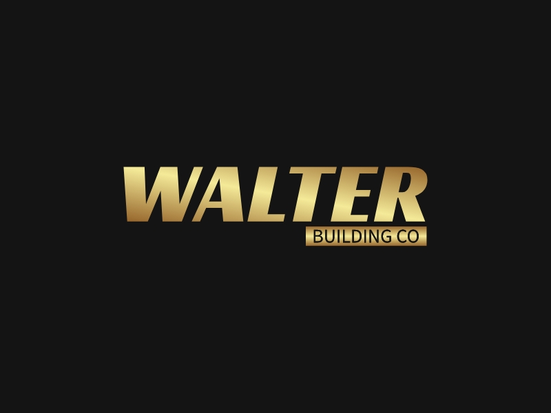 WALTER logo design