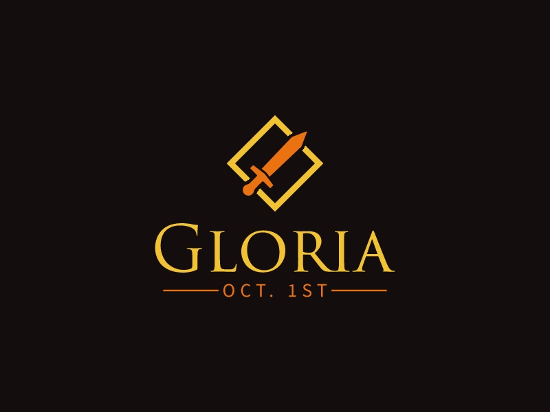 Gloria logo design