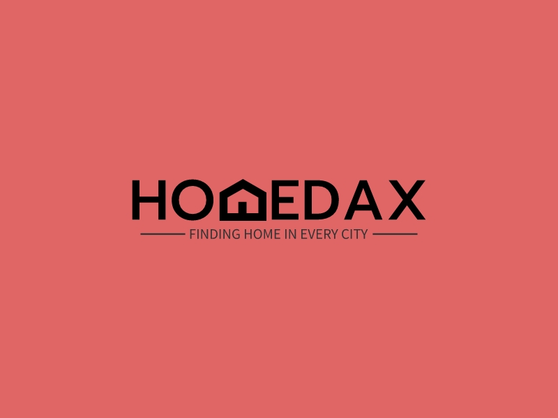 HOMEDAX logo design