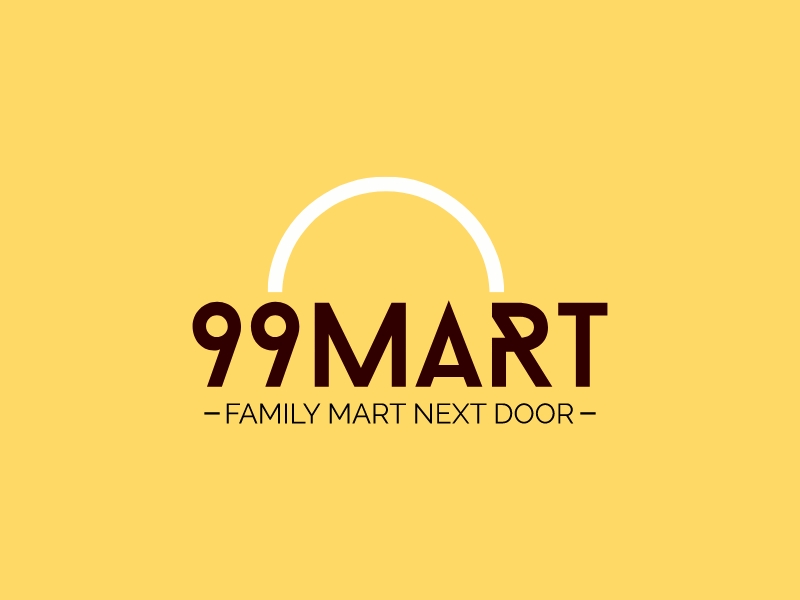 99Mart logo design