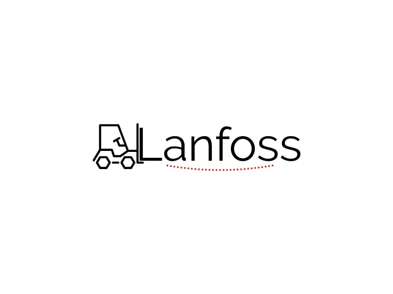 Lanfoss logo design