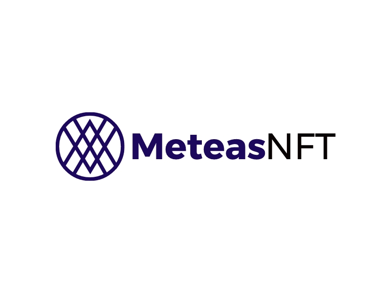 Meteas NFT logo design