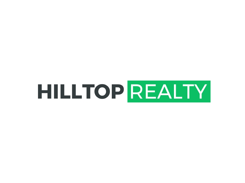 Hilltop Realty logo design