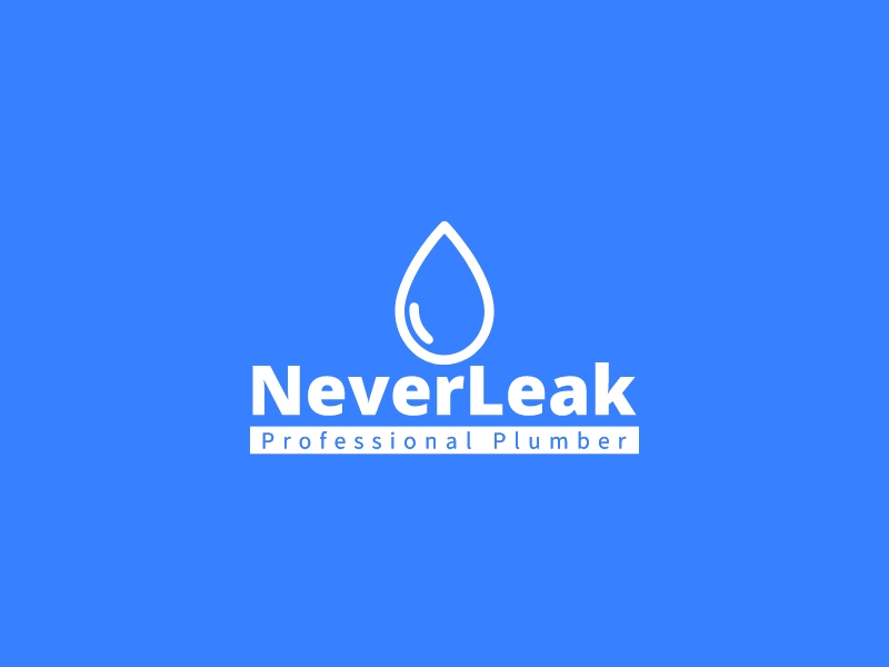 NeverLeak logo design