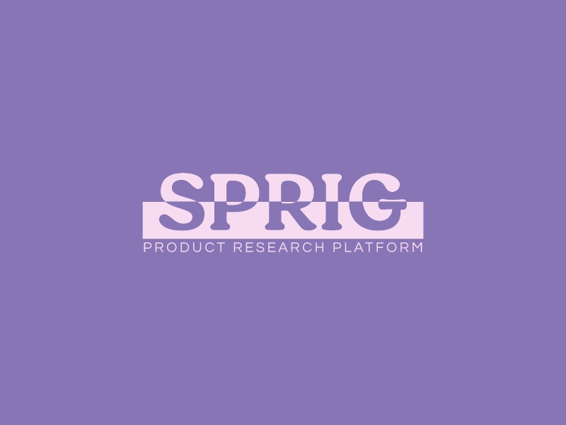 SPRIG logo design