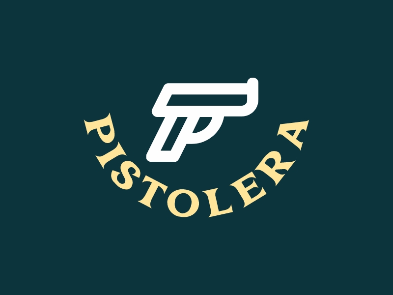 Pistolera logo design