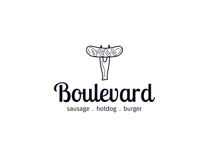Boulevard logo design