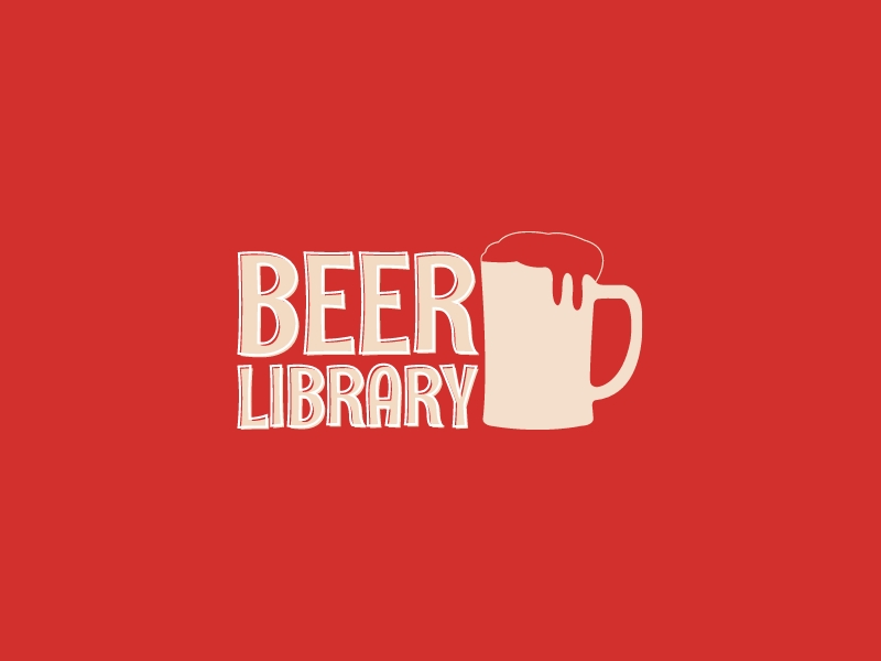Beer Library logo design