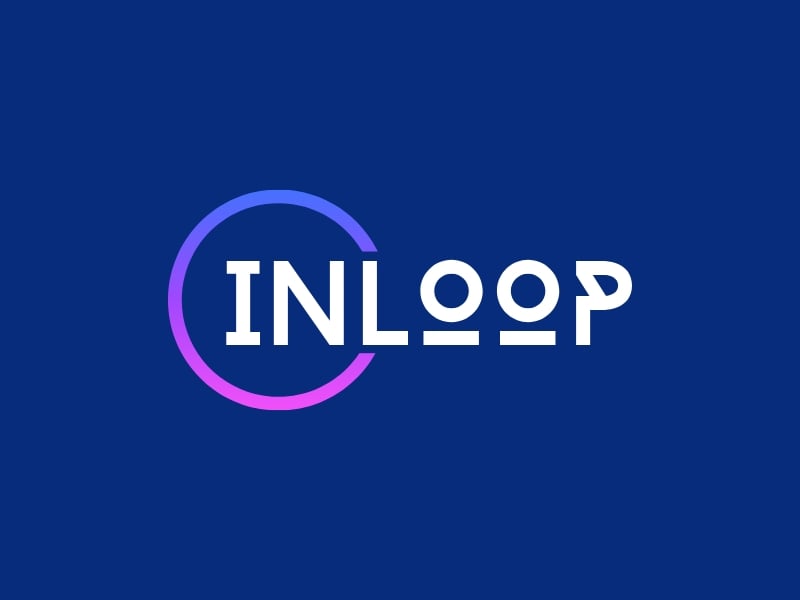 Inloop logo design