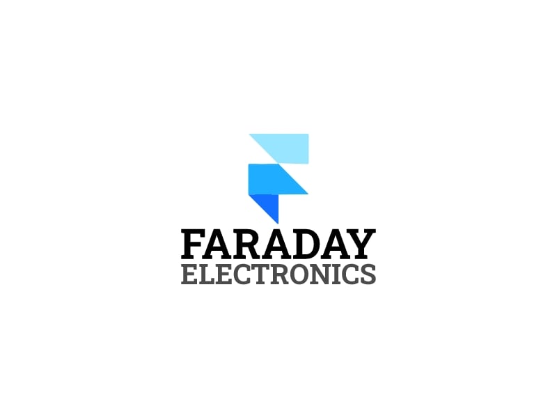 Faraday Electronics logo design