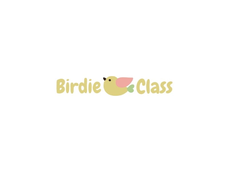 Birdie Class logo design