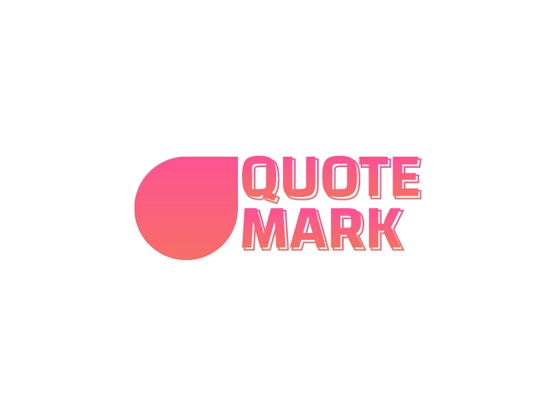 Quote Mark logo design