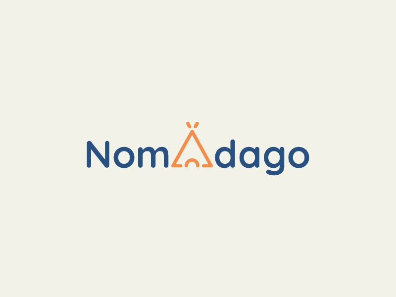 Nomadago logo design
