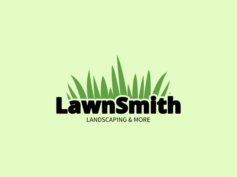 LawnSmith logo design